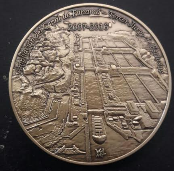 Medalla Weil Art 2016 ampliacion del canal de Panama